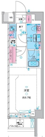 GENOVIA西馬込Ⅲの物件間取画像